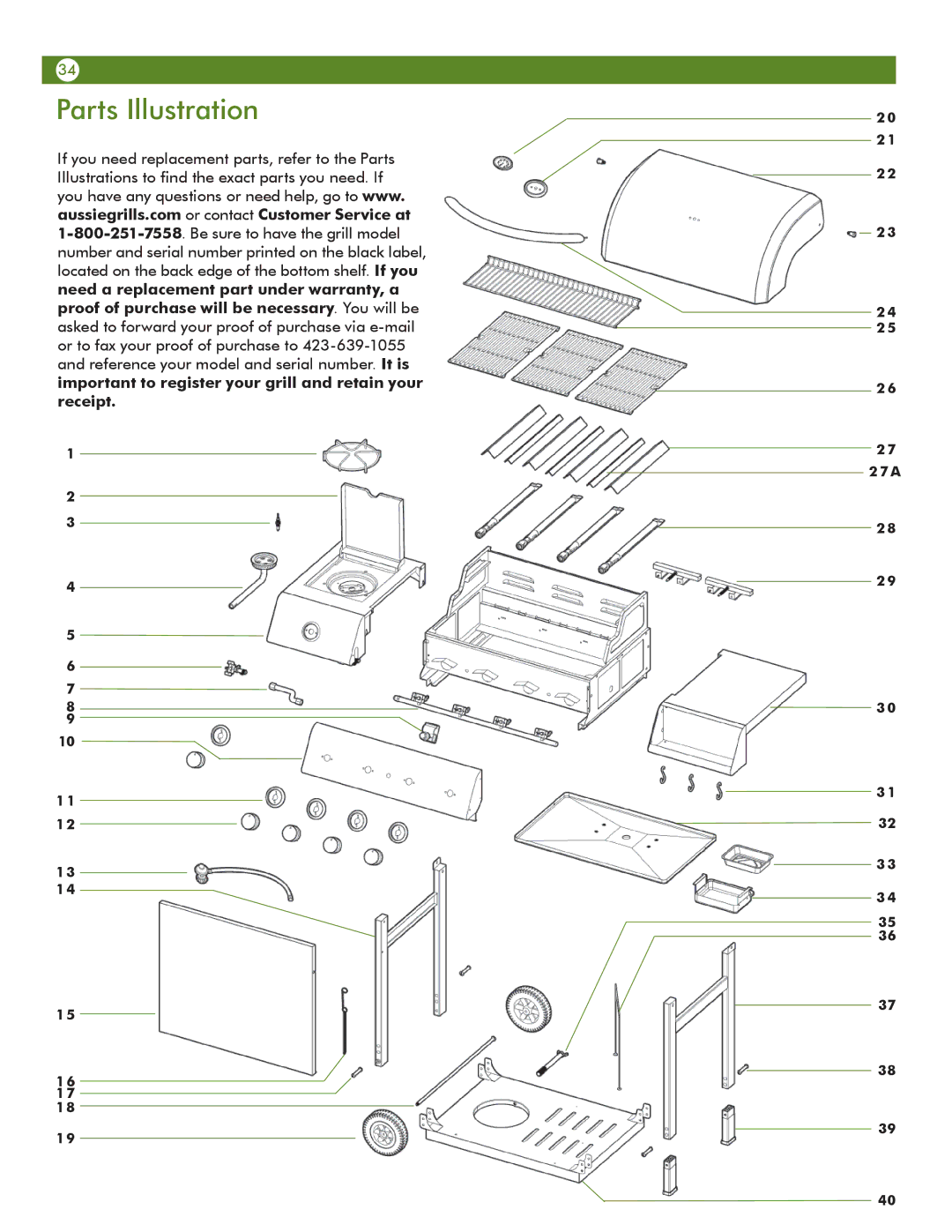 Meco 67A4T09K21 manual Parts Illustration 