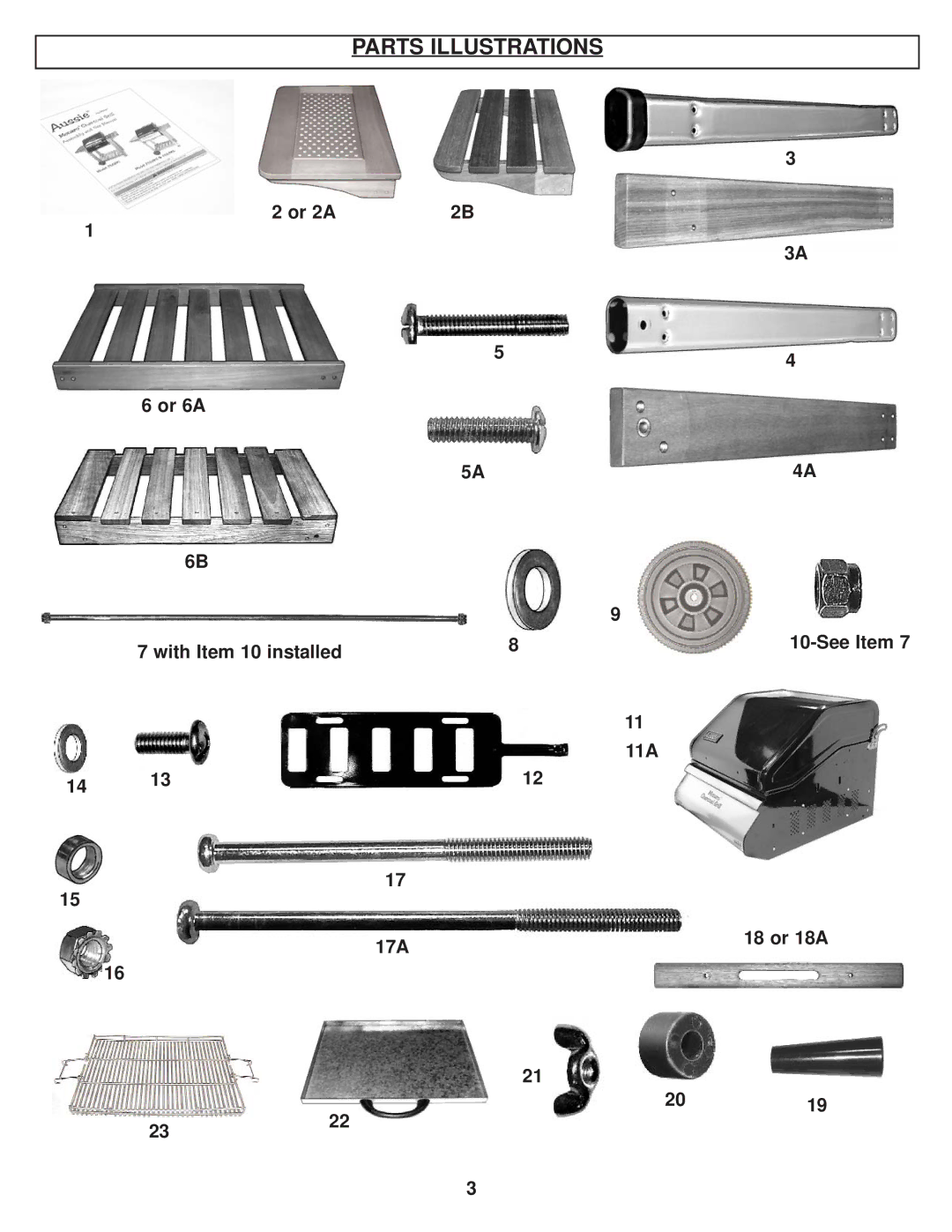 Meco 7652K5, 7652K6, 7652K1 manual Parts Illustrations 