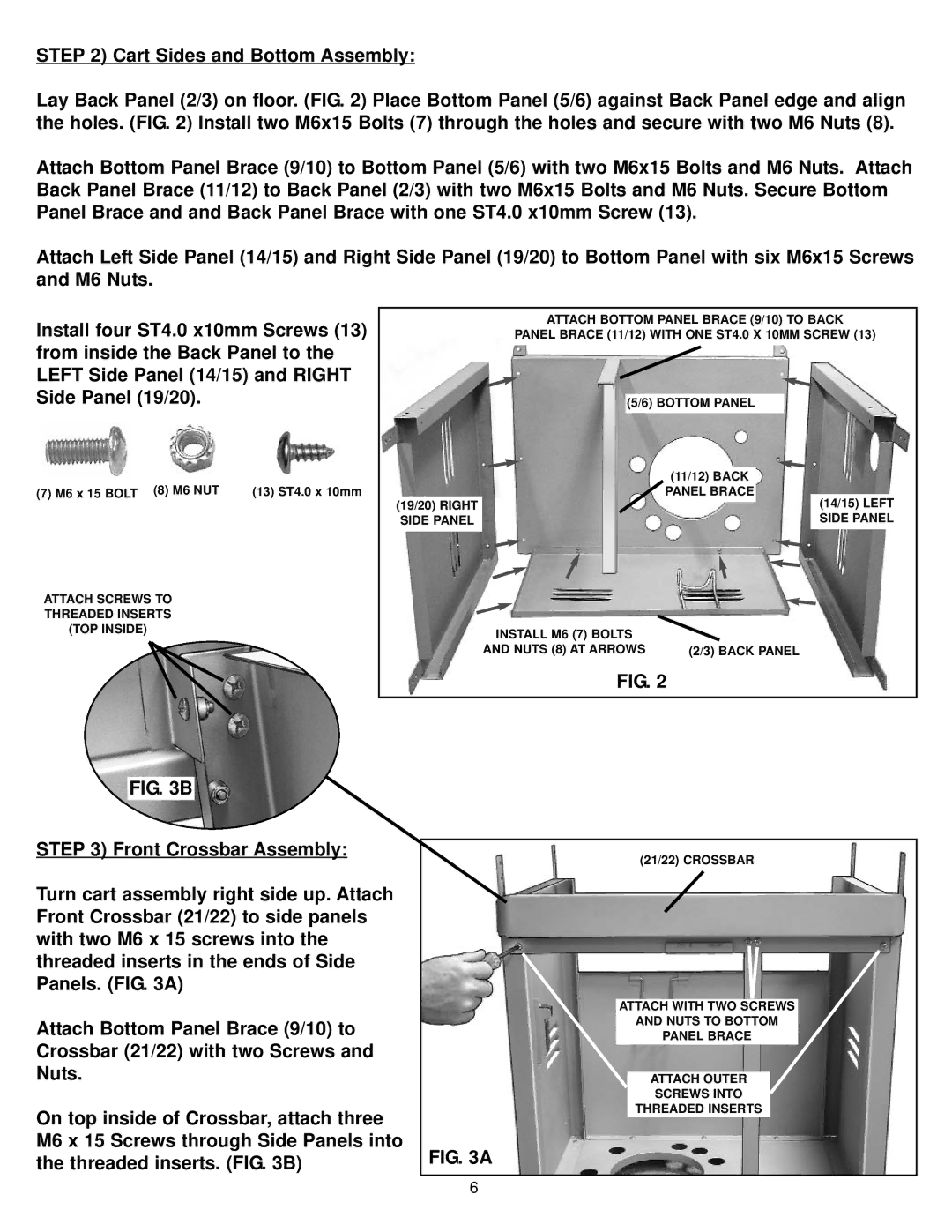 Meco 8452-5-SS1 manual Panel Brace 