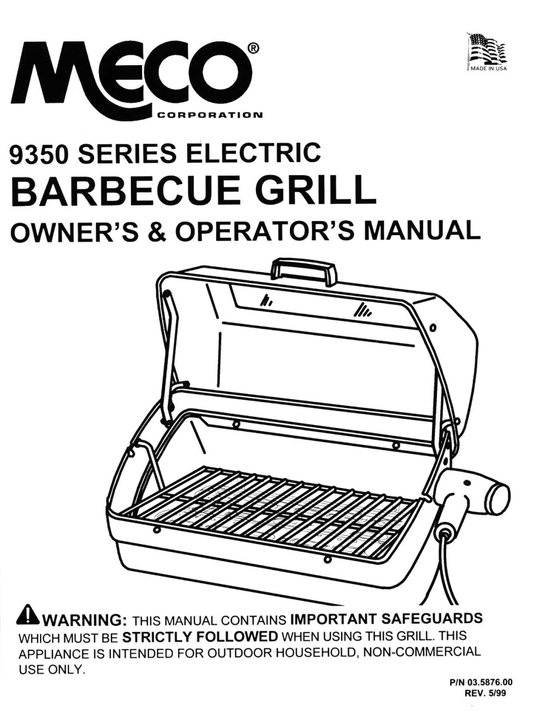 Meco 9350 Series manual 