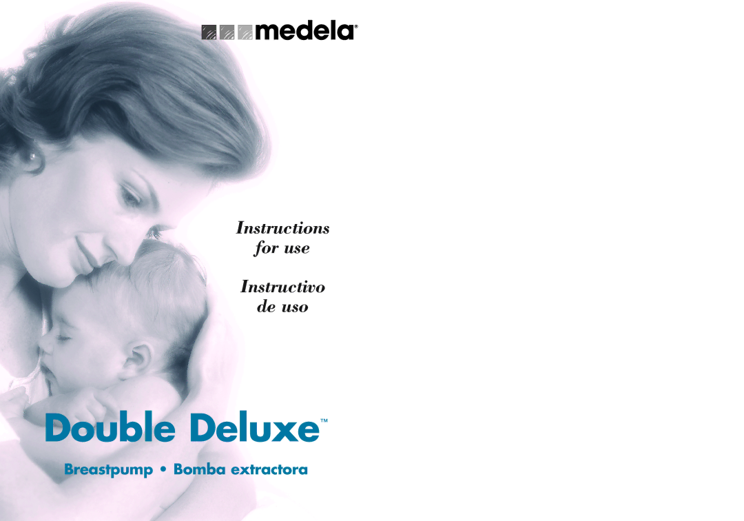 Medela manual Double Deluxe, Breastpump Bomba extractora 