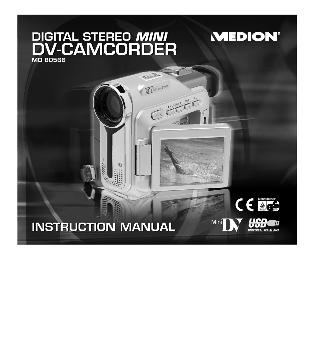 Medion MD80566 manual 