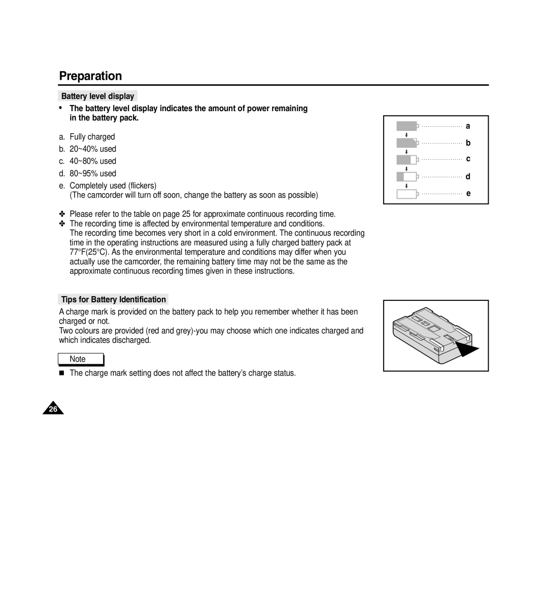 Medion MD80566 manual Tips for Battery Identification 