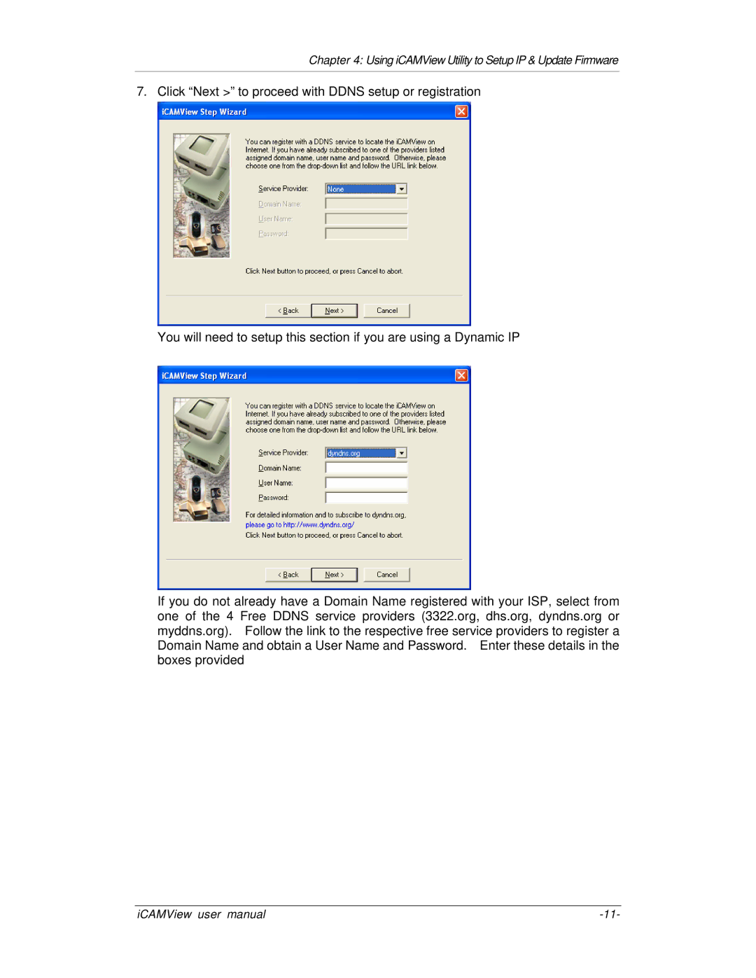 Mega System Tech iCV-01b, iCV-02, iCV-01a, iCV-03 manual Using iCAMView Utility to Setup IP & Update Firmware 