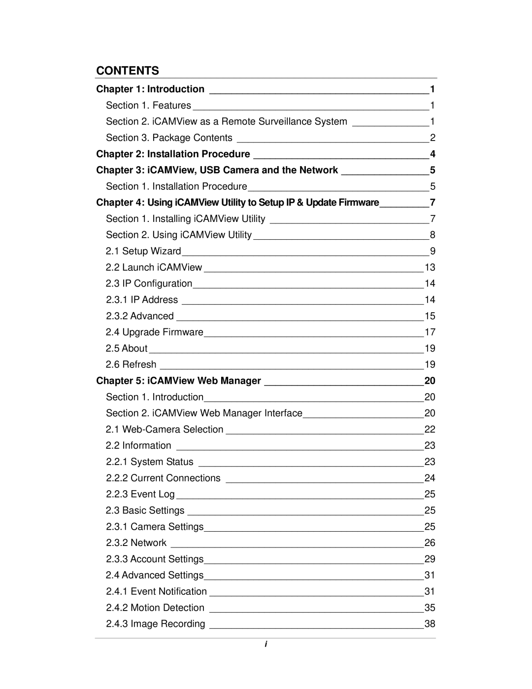 Mega System Tech iCV-01b, iCV-02, iCV-01a, iCV-03 manual Contents 