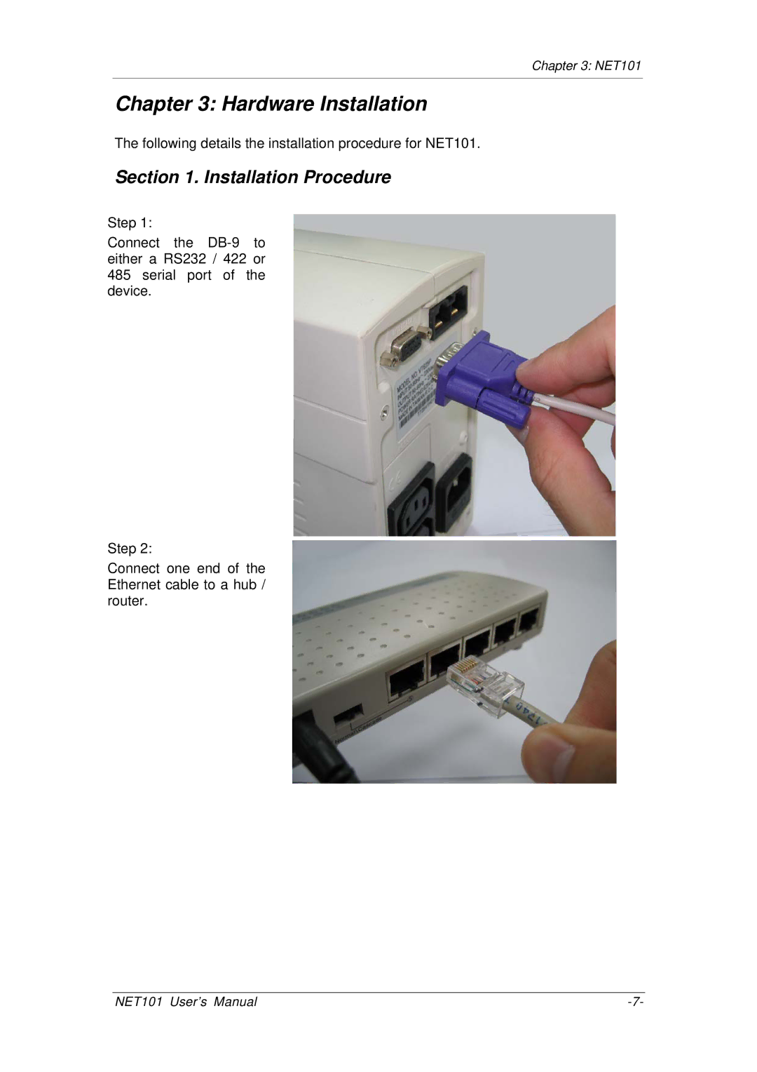 Mega System Tech RS485, RS232, RS422 manual Hardware Installation, Installation Procedure 