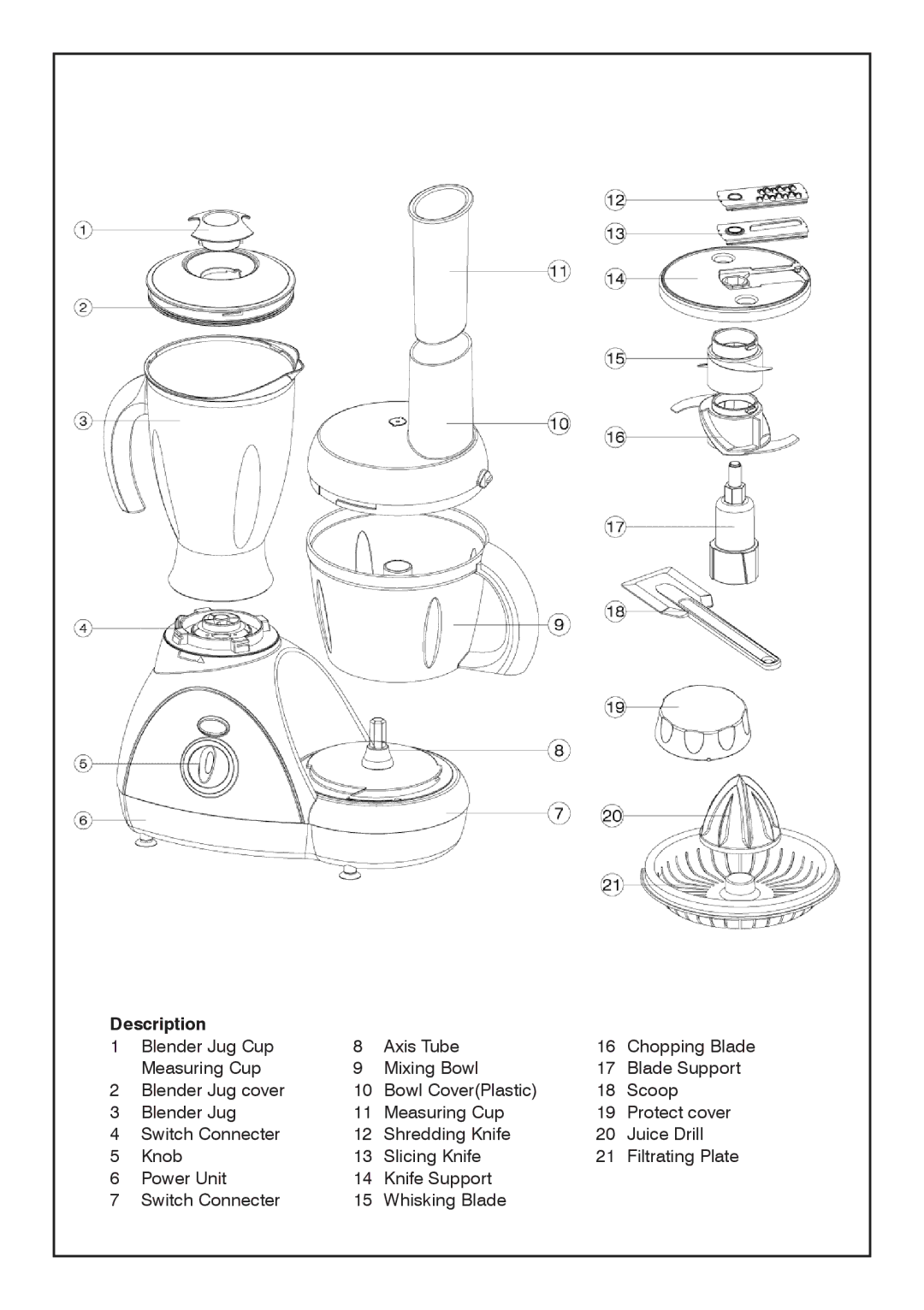 Mellerware 2 6 2 1 05 0 0 W specifications Description 