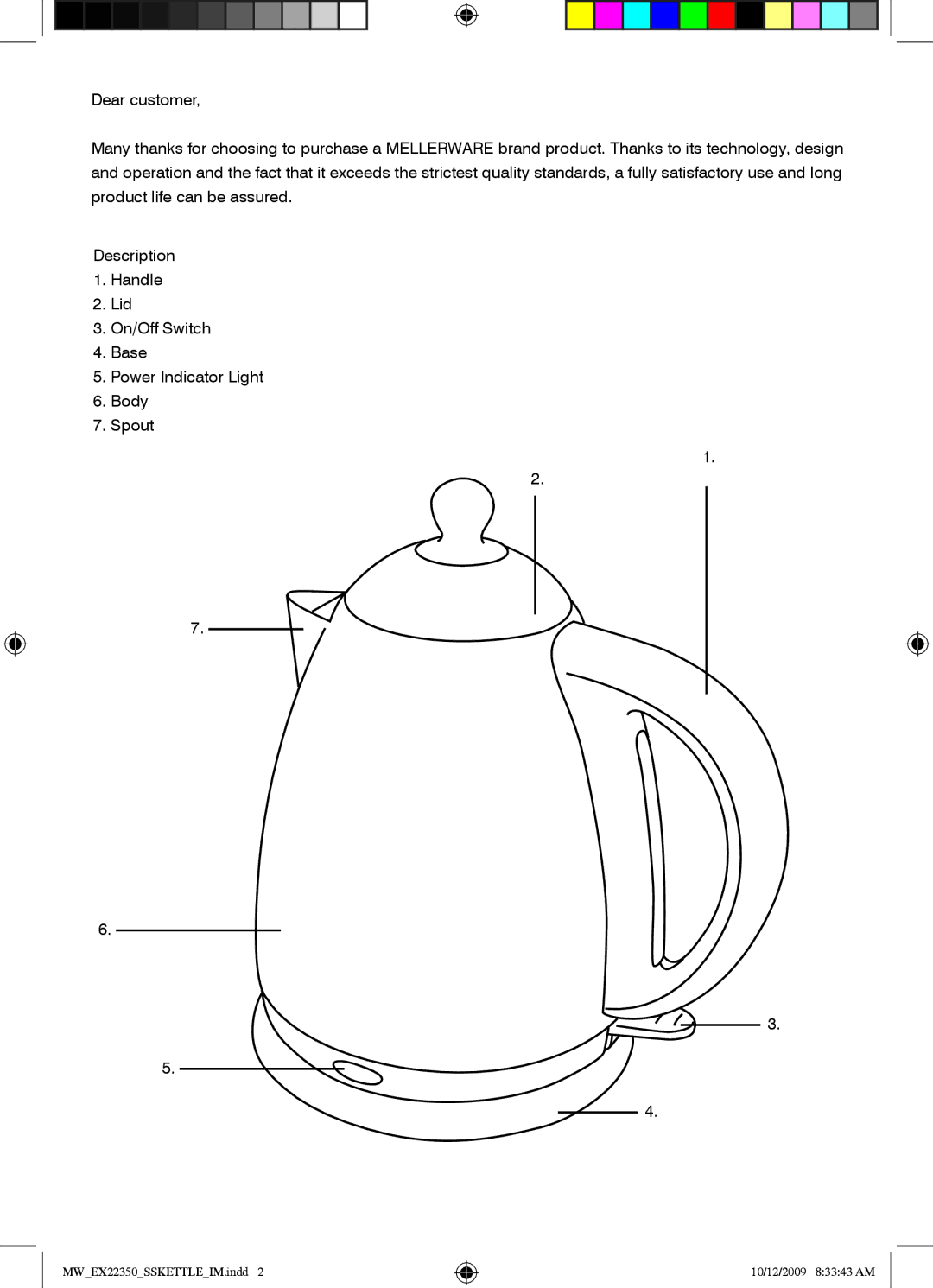 Mellerware specifications MWEX22350SSKETTLEIM.indd 10/12/2009 83343 AM 