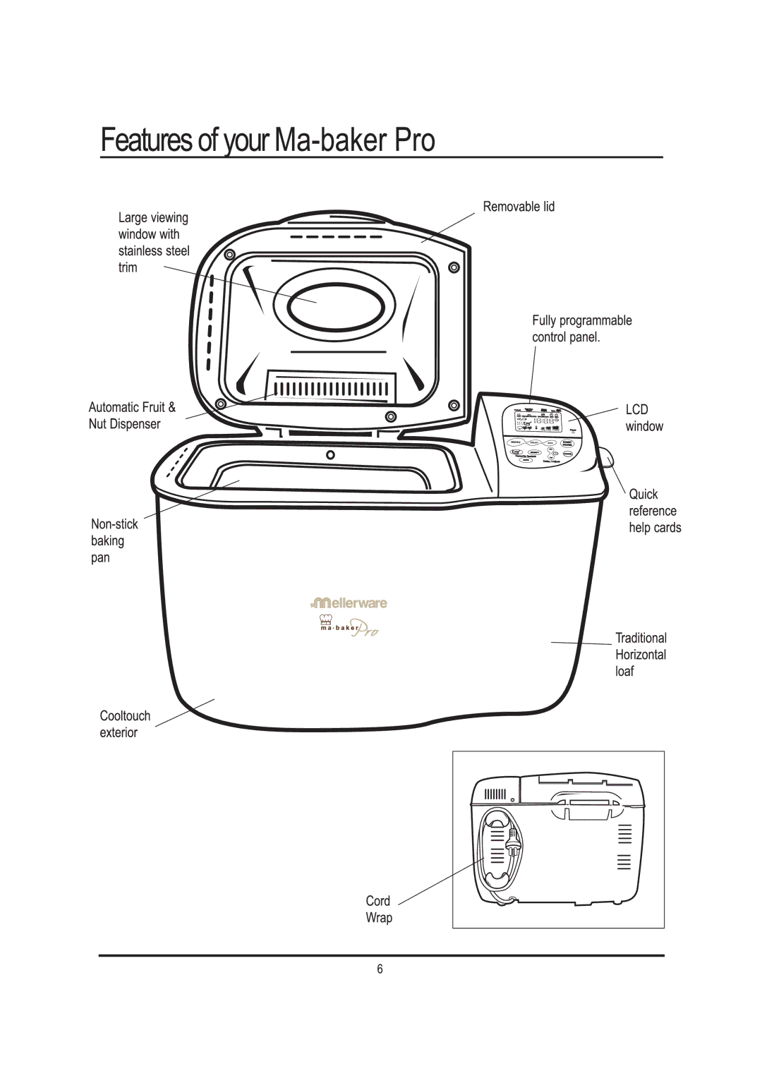 Mellerware 26550550W manual 