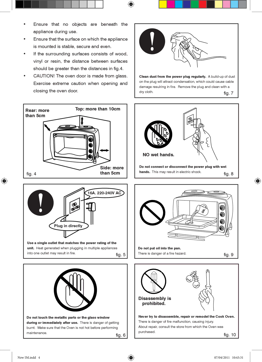 Mellerware 27800 specifications Rear more, Than 5cm, No wet hands, Disassembly is prohibited 