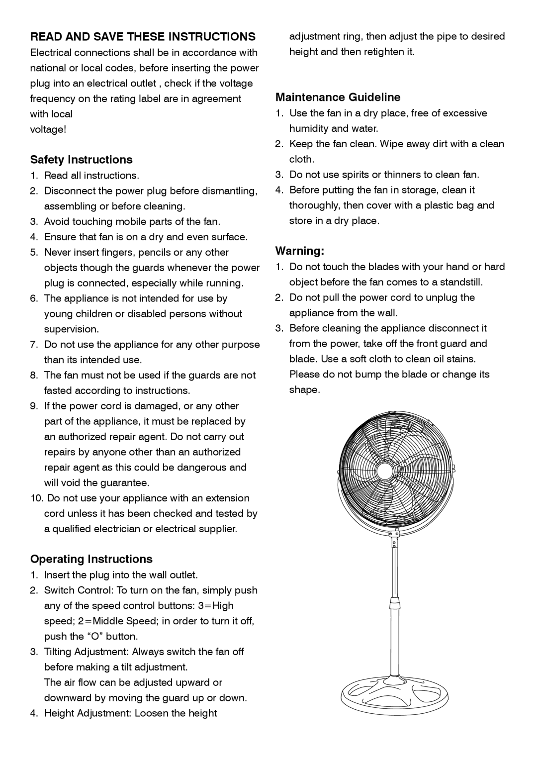 Mellerware 35900 specifications Read and Save These Instructions 