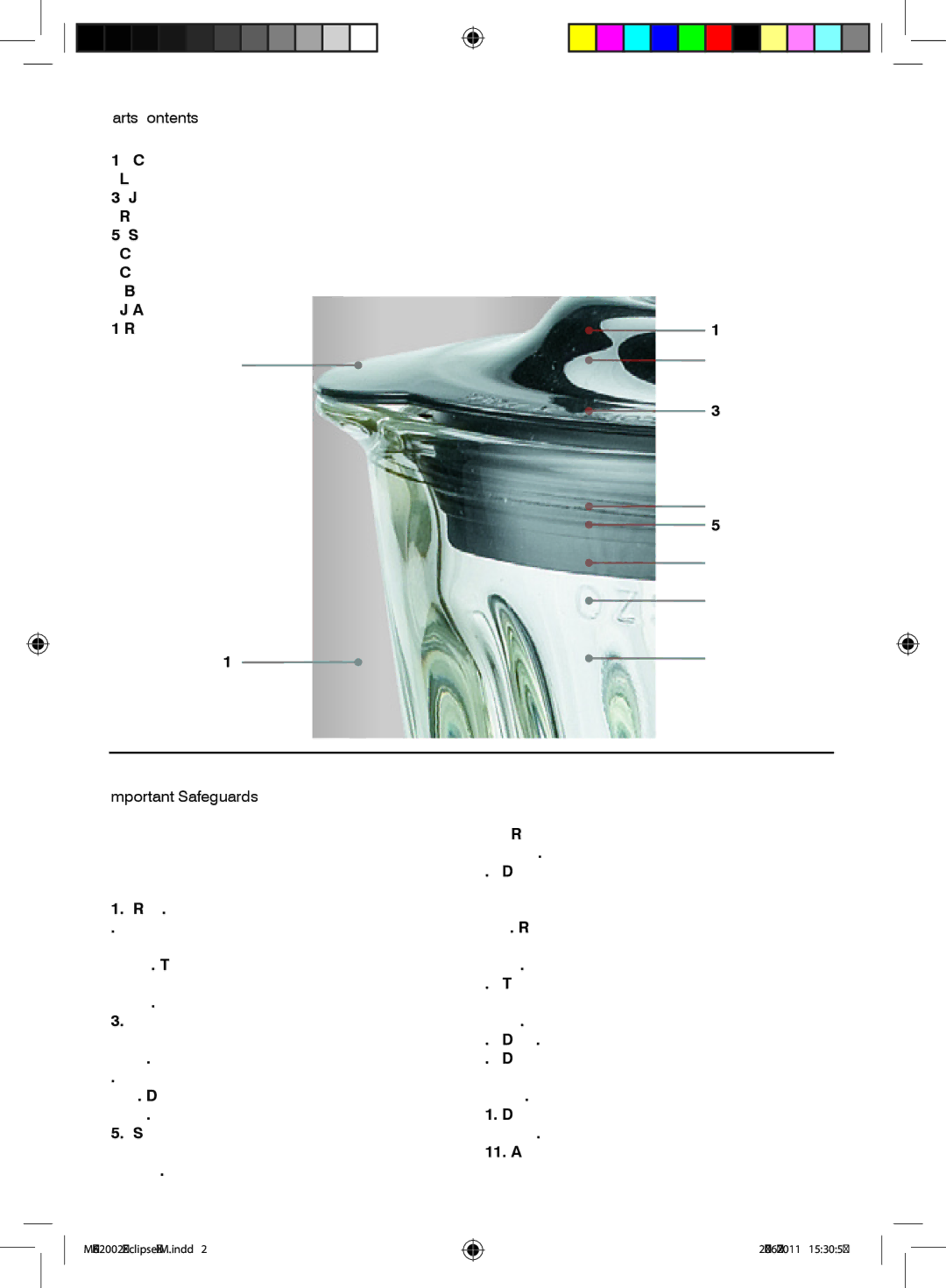 Mellerware 62002 specifications Parts & Contents, Important Safeguards 