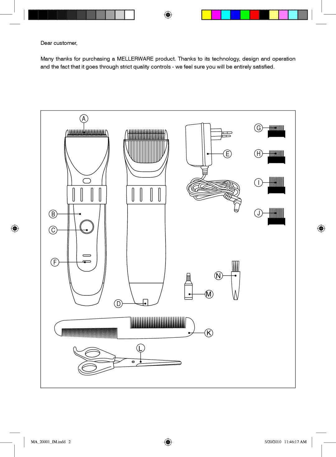 Mellerware manual MA20001IM.indd 20/2010 114617 AM 