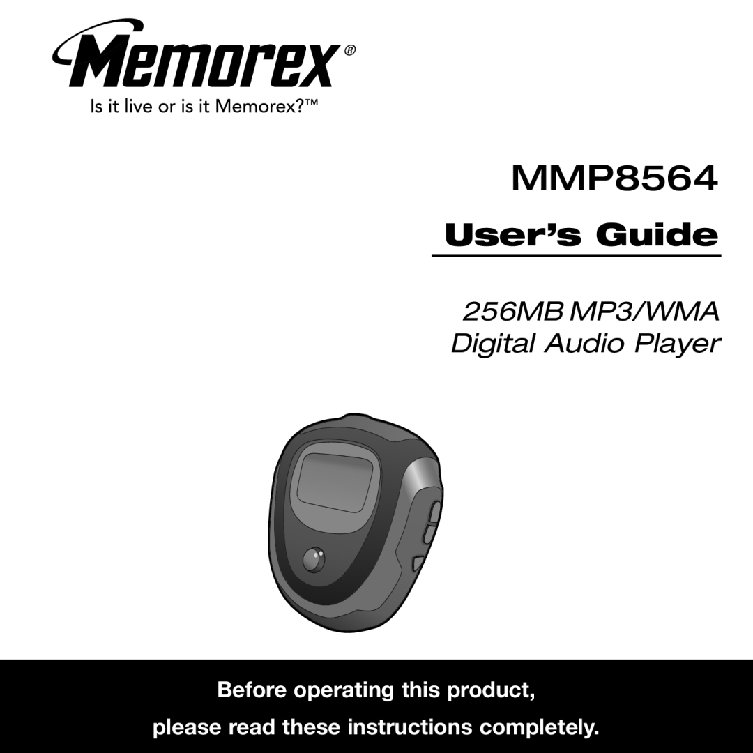 Memorex manual MMP8564 