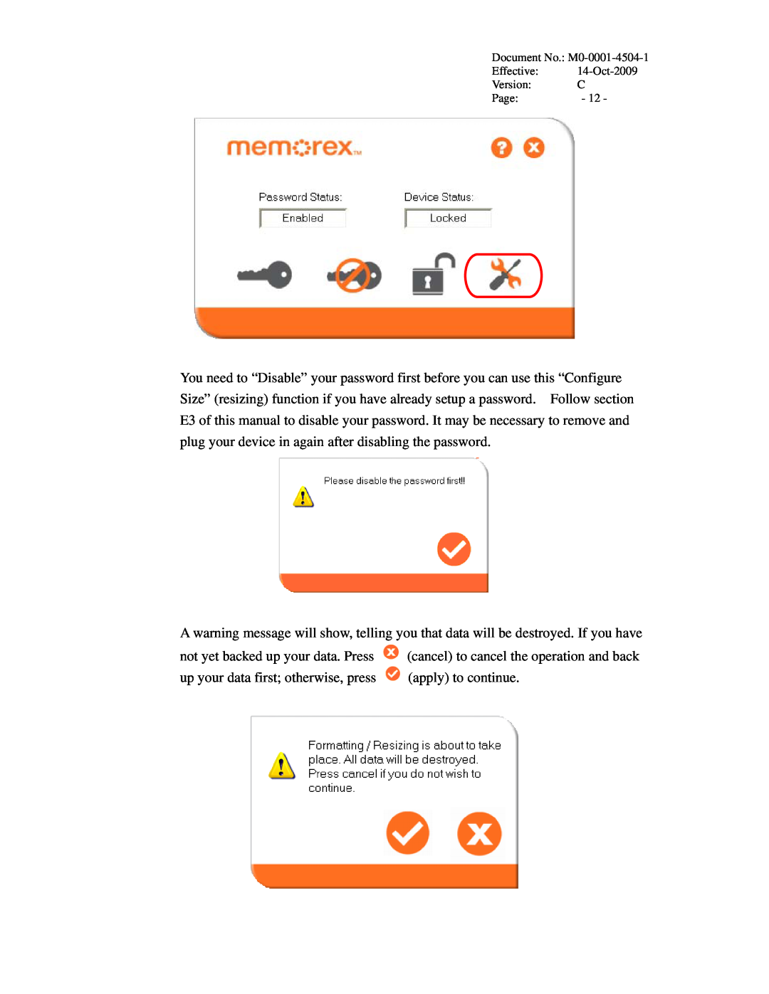 Memorex c user manual 