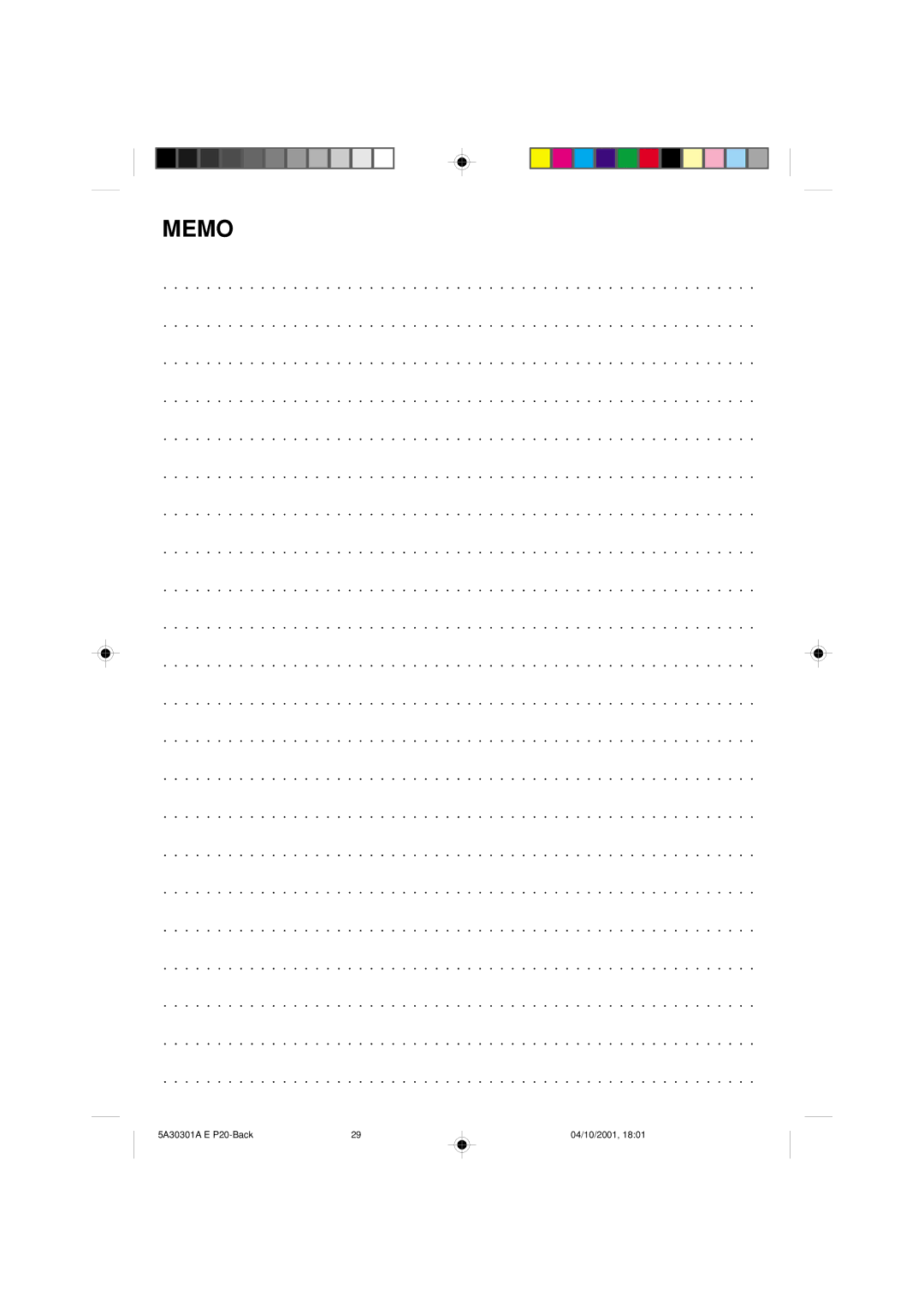 Memorex DBVT1341 owner manual Memo 