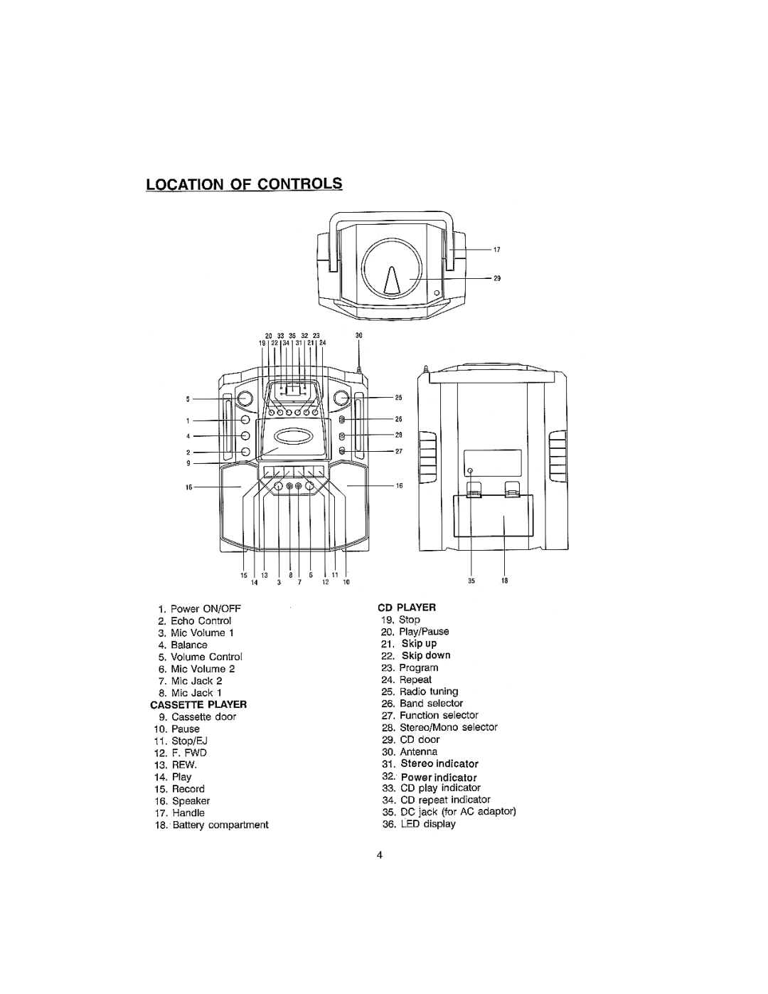 Memorex KA9176, KA2335 manual 