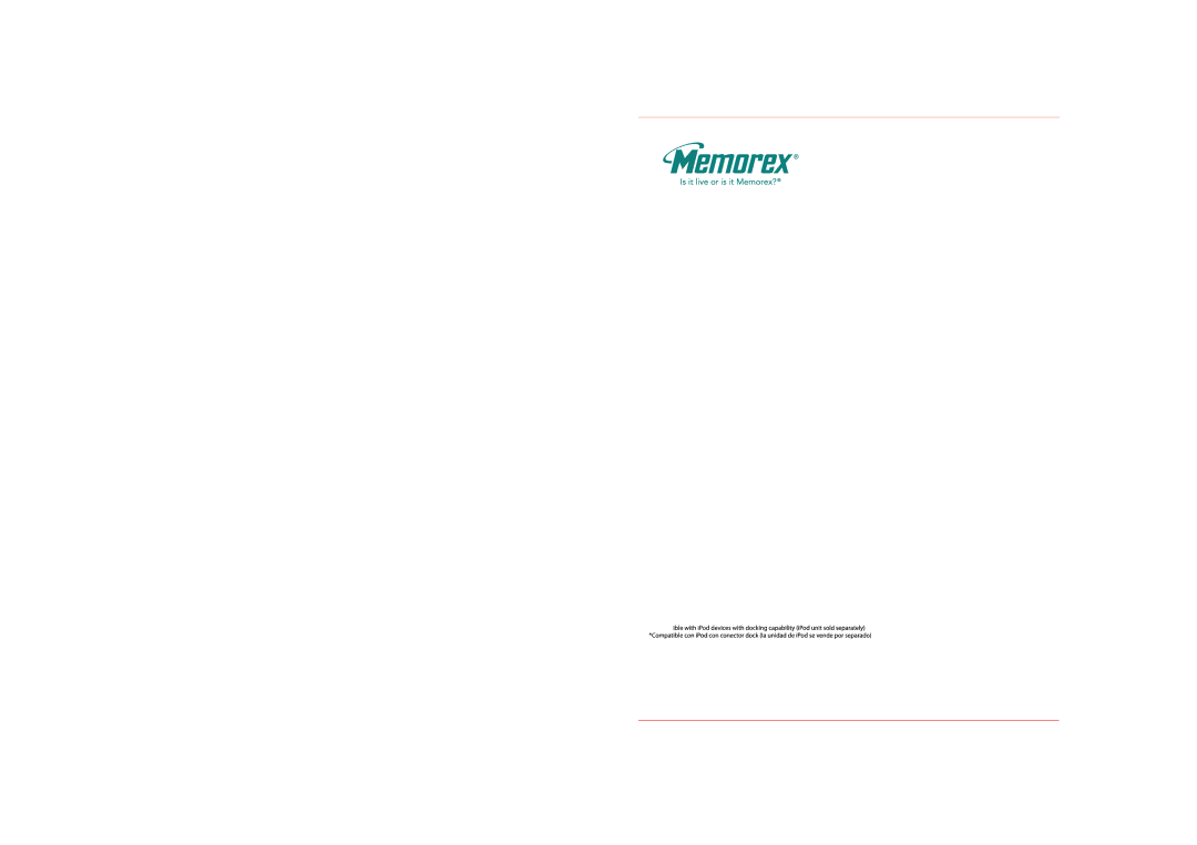 Memorex M12001 manual Safety Precautions, FCC Warning 