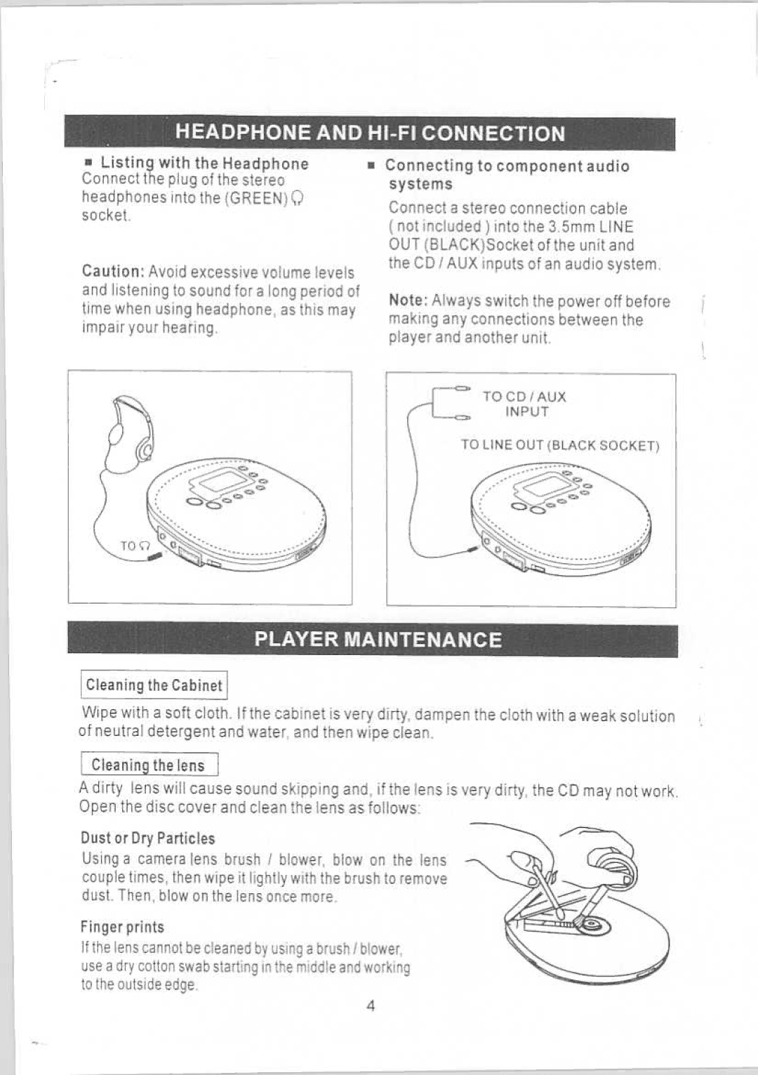 Memorex MD5485 manual 