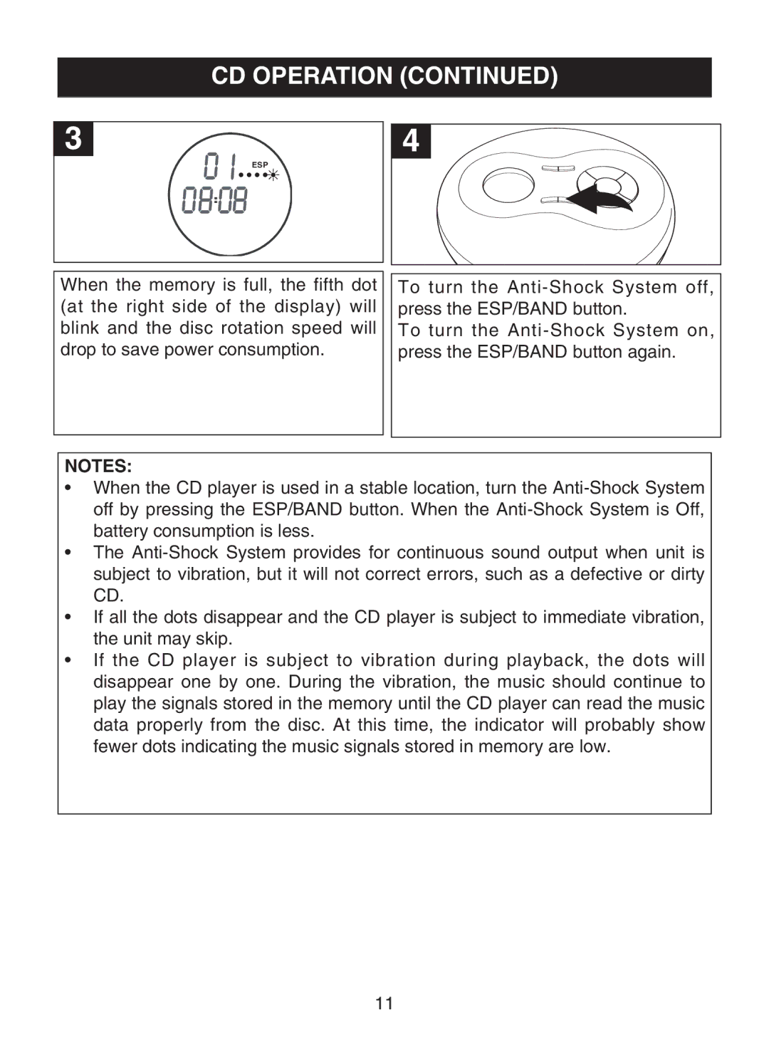 Memorex MD6441 manual Esp 