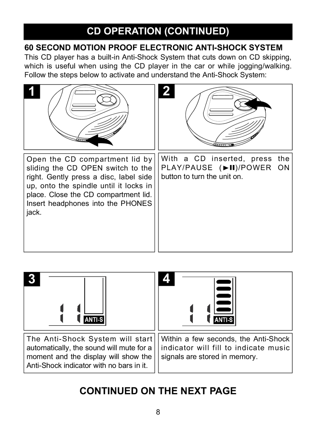 Memorex MD6460 manual On the Next 