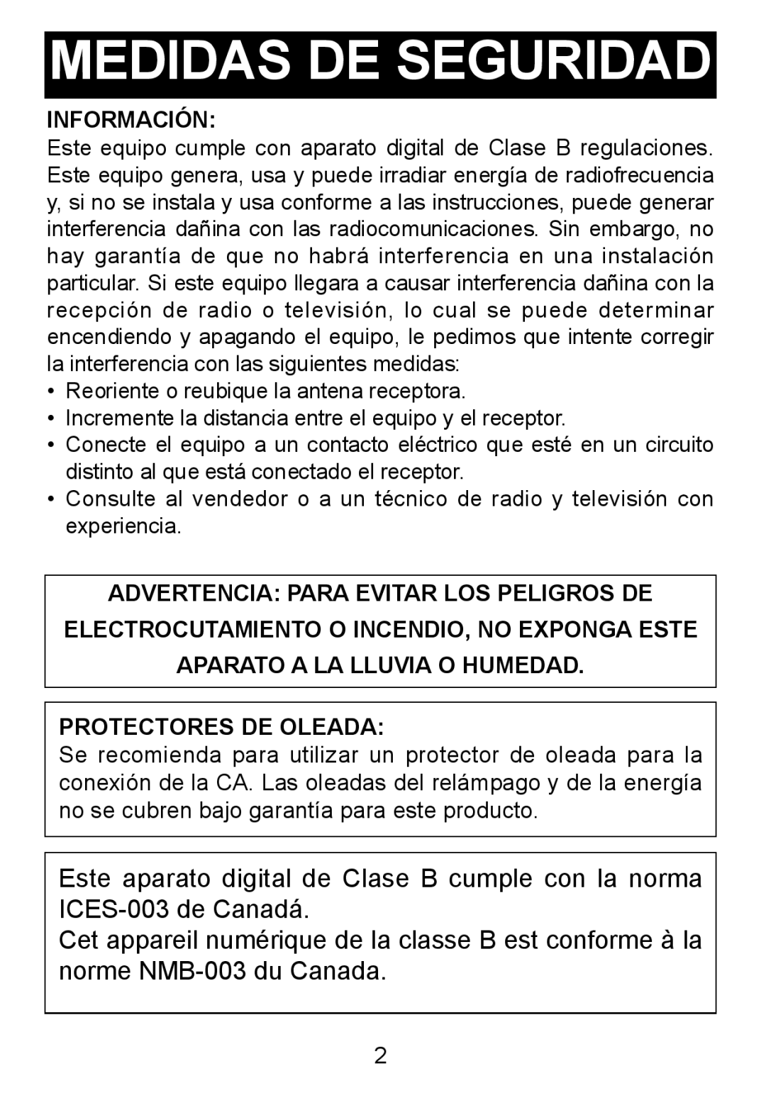 Memorex MDF8402-LWD, MDF8402-DWD manual Información 