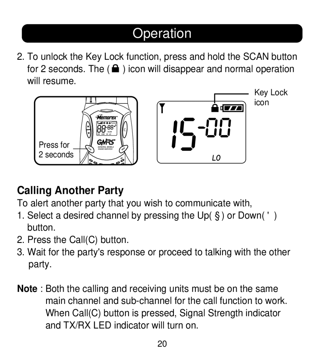 Memorex MK1995 instruction manual Calling Another Party 