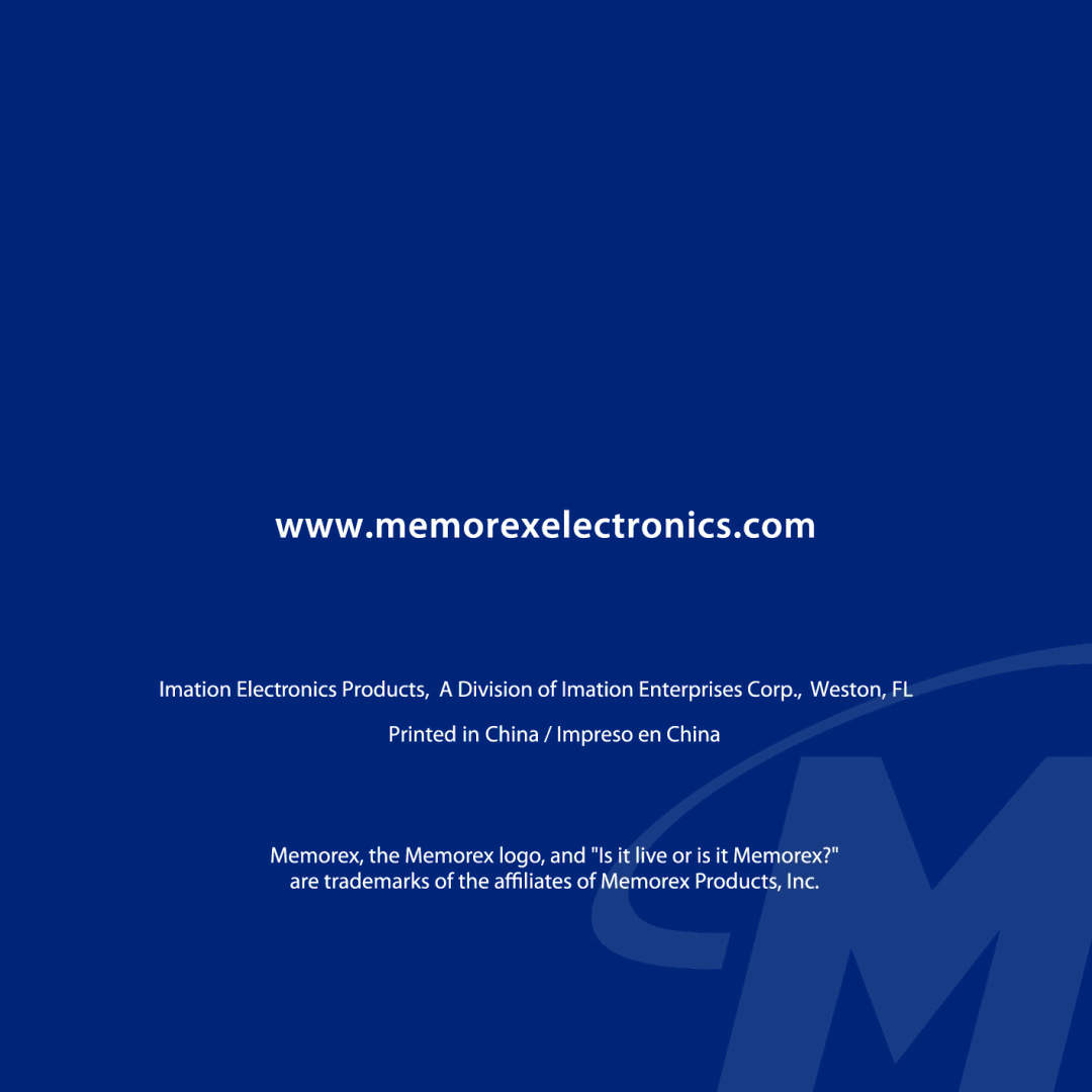 Memorex MMP8568-SPT, MMP8568-ACM, MMP8568-HIT manual 