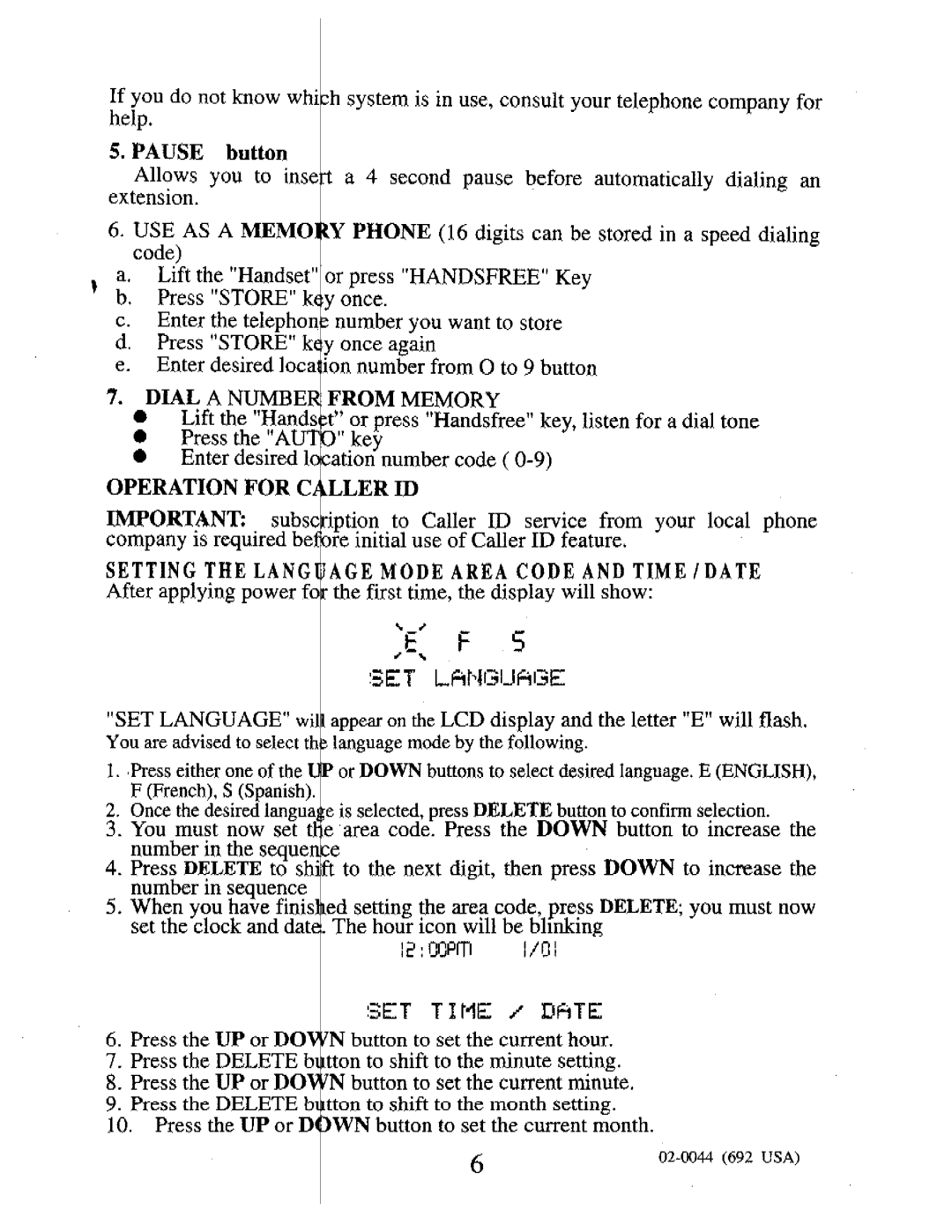 Memorex MPH692 manual 