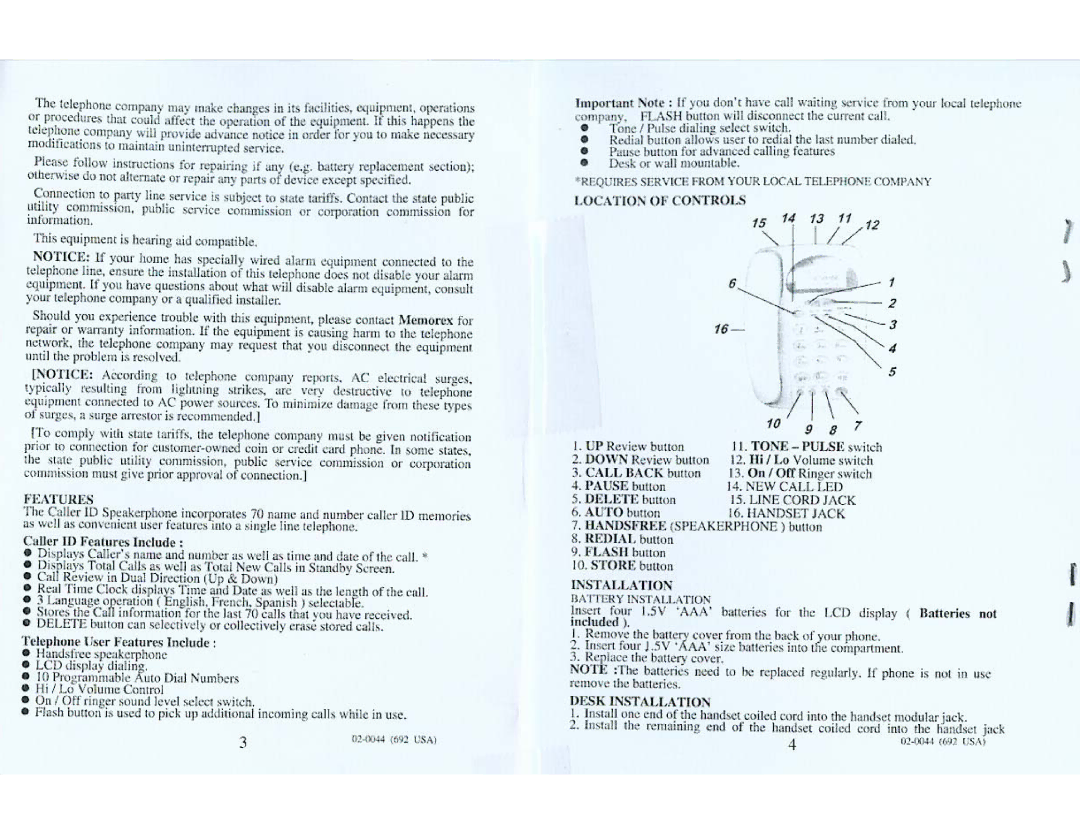 Memorex MPH692 manual 