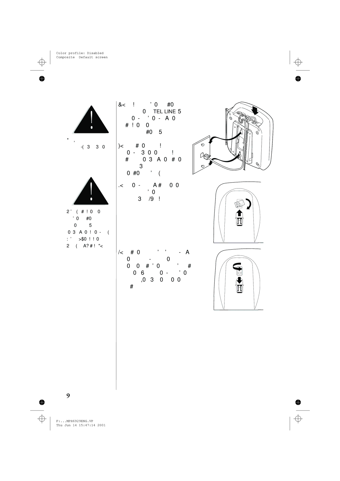 Memorex MPH6929 manual Do not use an outlet controlled by a wall switch 