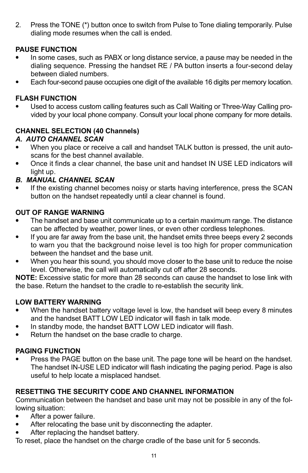 Memorex MPH7825 manual Auto Channel Scan, Manual Channel Scan 