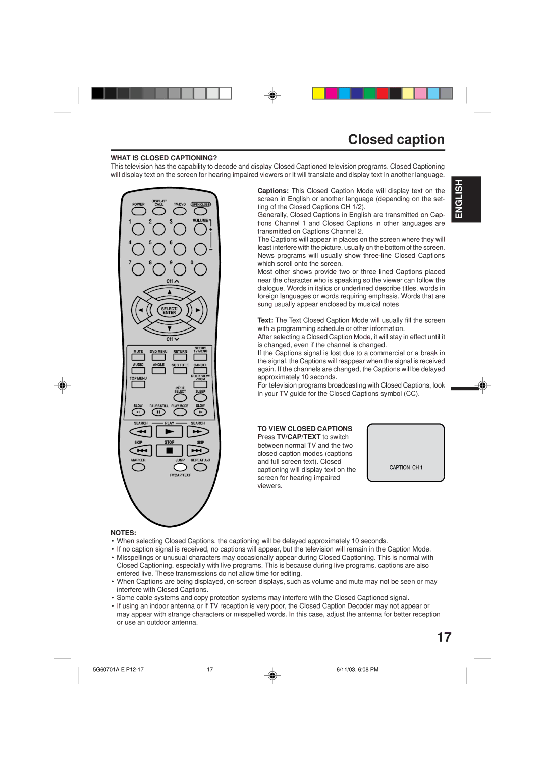 Memorex MVD2009CB owner manual Closed caption, What is Closed CAPTIONING? 