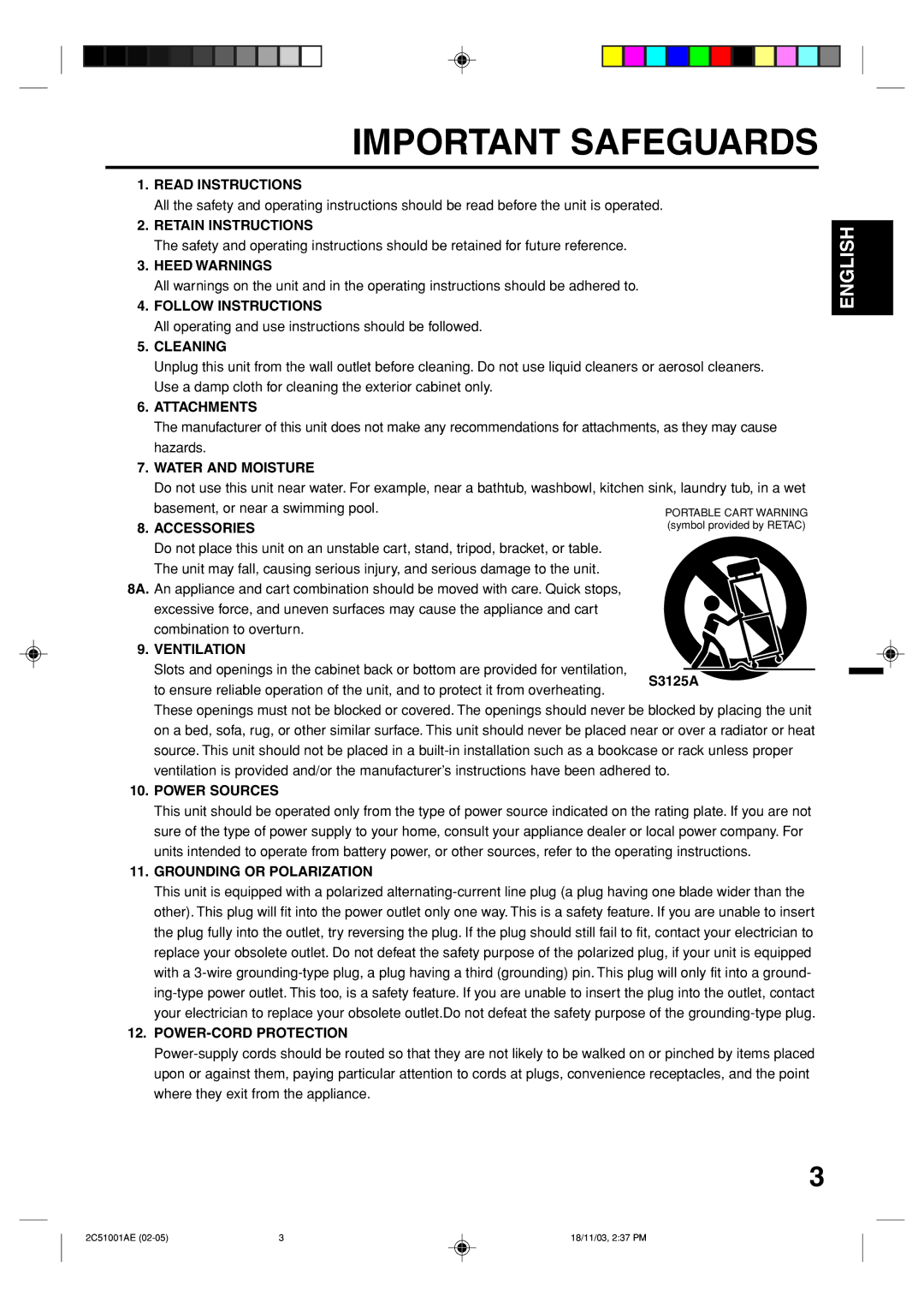 Memorex MVD4540B Read Instructions, Retain Instructions, Heed Warnings, Follow Instructions, Cleaning, Attachments 