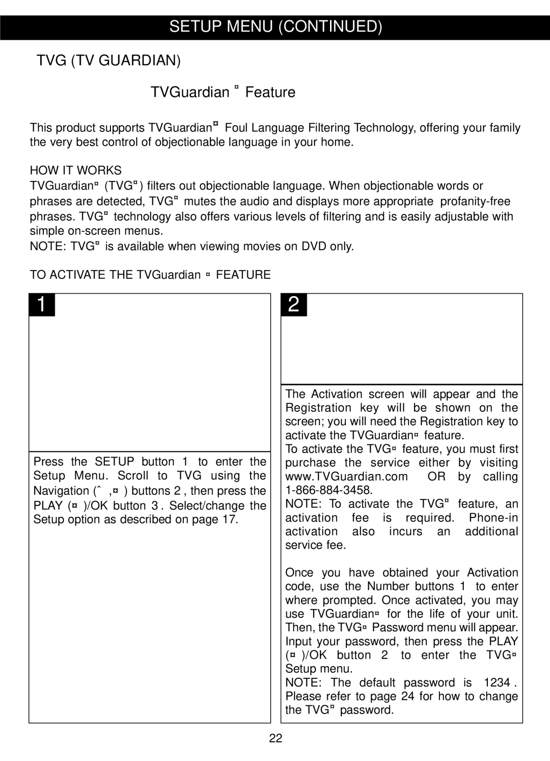 Memorex MVDP1088 manual HOW IT Works, Tvg 