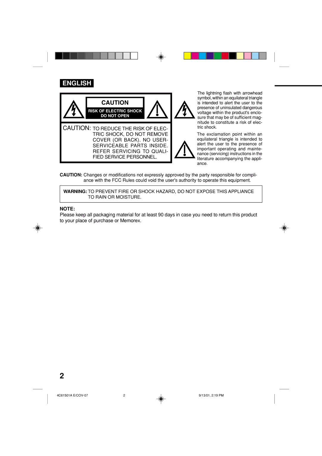 Memorex MVP0028 owner manual English 