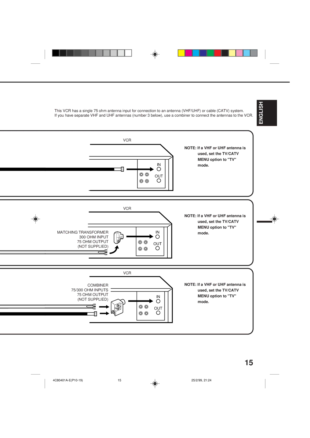 Memorex MVR2040-A owner manual English 