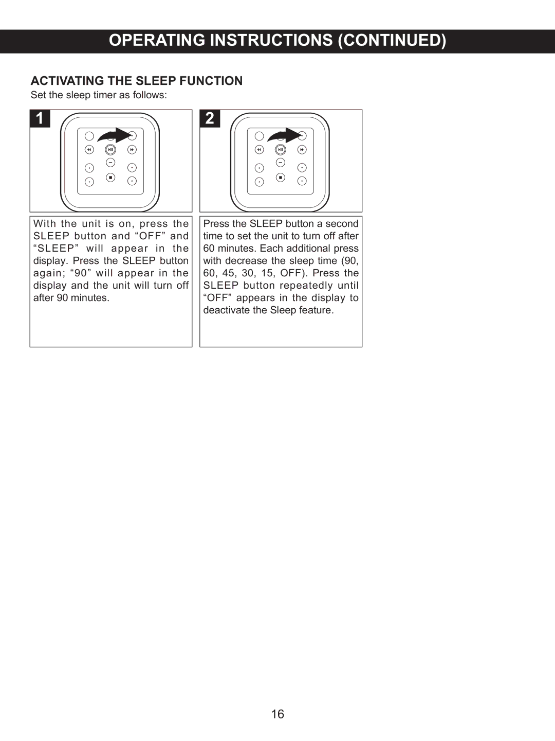 Memorex MX4118 manual 