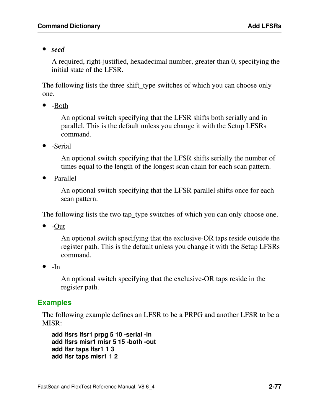 Mentor v8.6_4 manual ∙ seed 