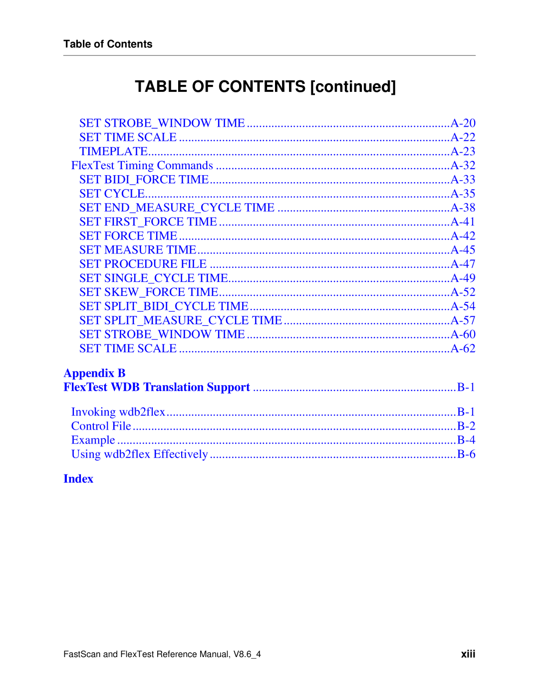 Mentor v8.6_4 manual Index 