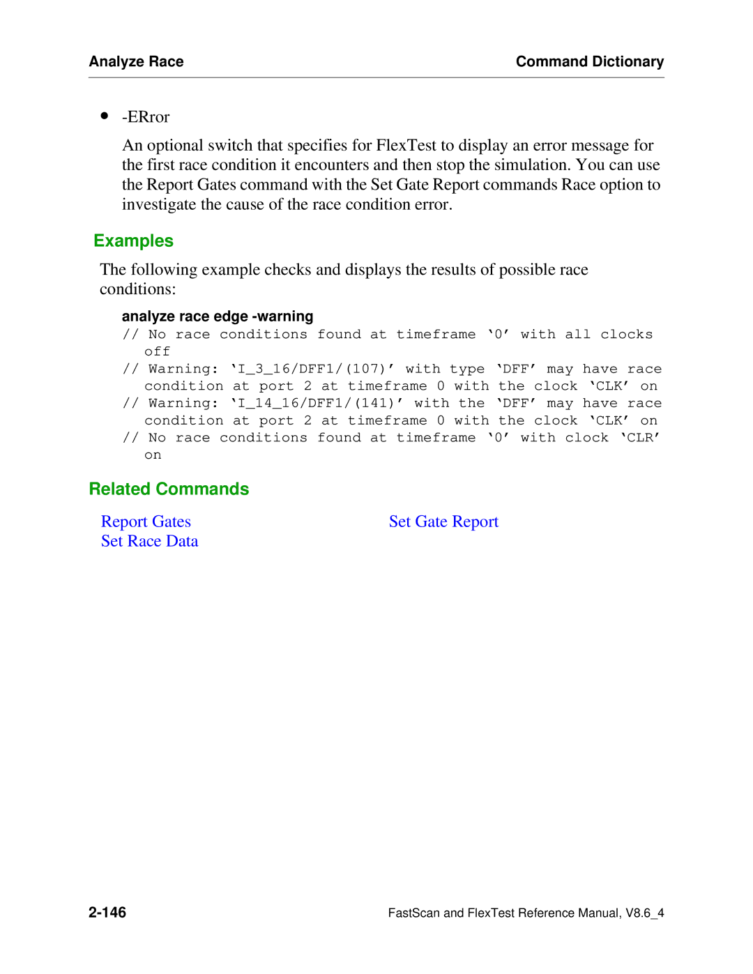 Mentor v8.6_4 manual Set Gate Report 