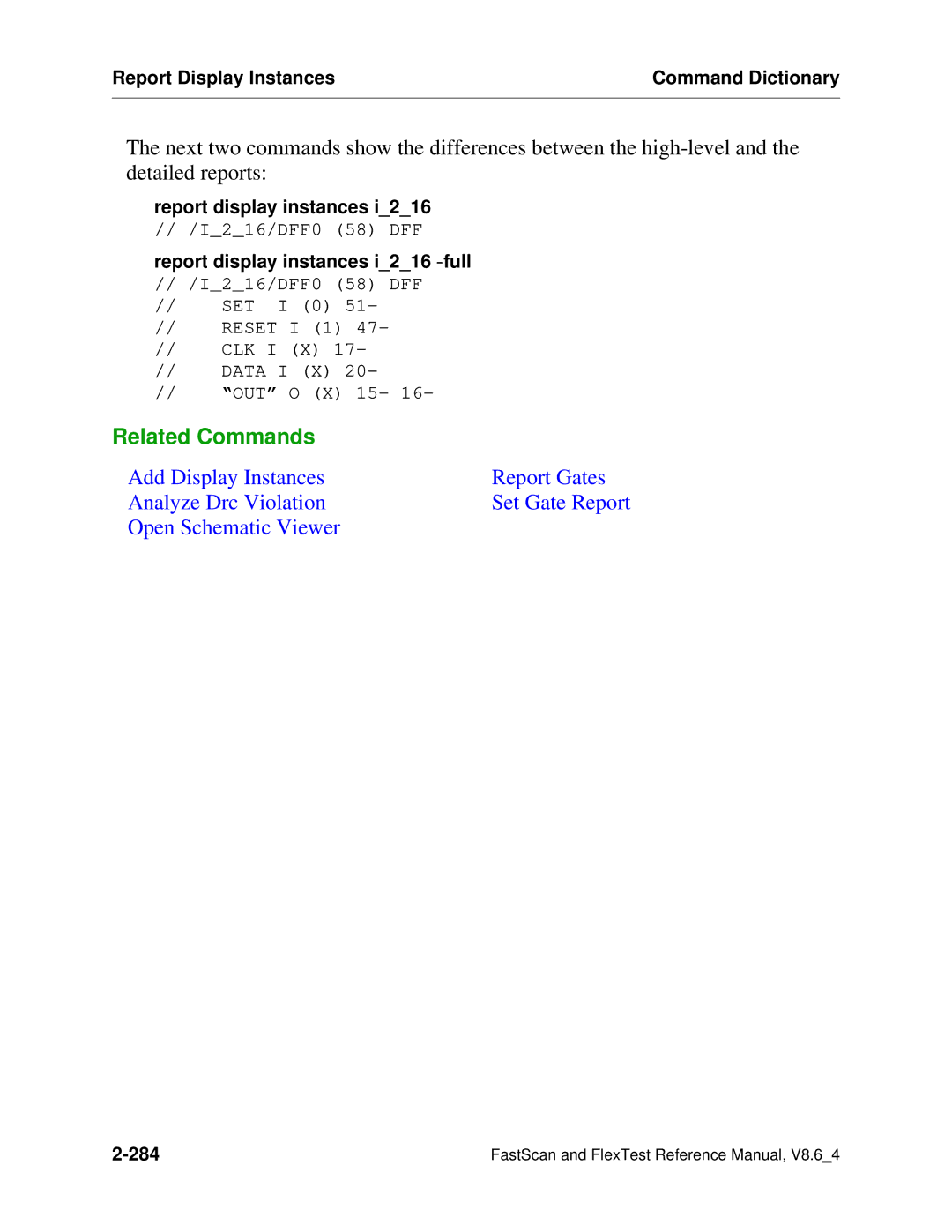 Mentor v8.6_4 manual Add Display Instances Report Gates Analyze Drc Violation 