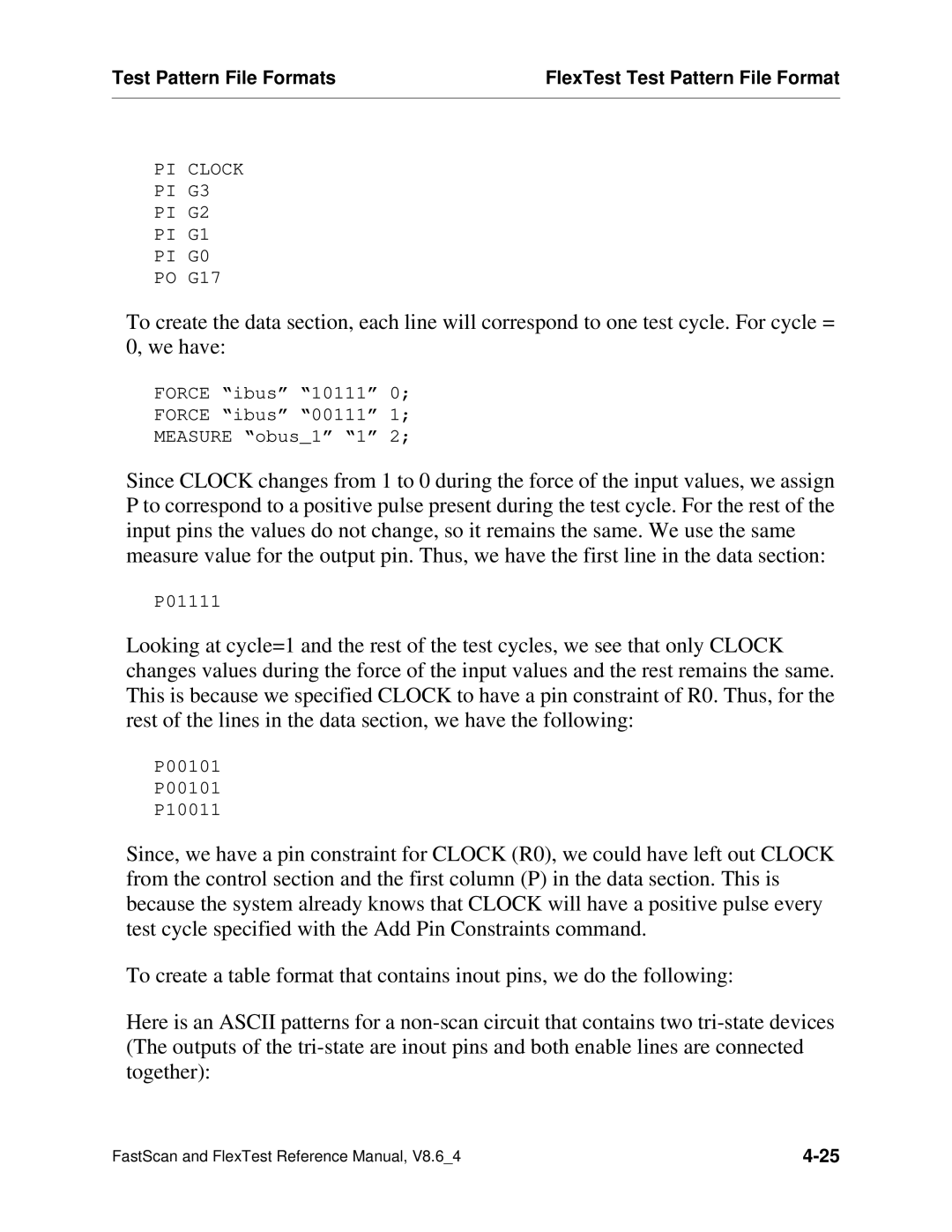 Mentor v8.6_4 manual PI Clock PI G3 PI G2 PI G1 PI G0 