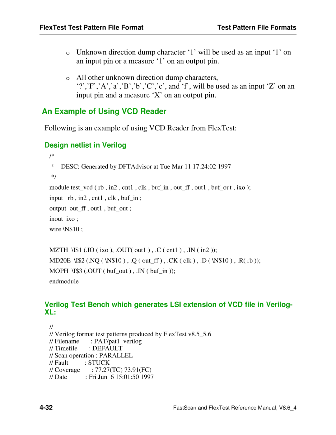 Mentor v8.6_4 manual An Example of Using VCD Reader 