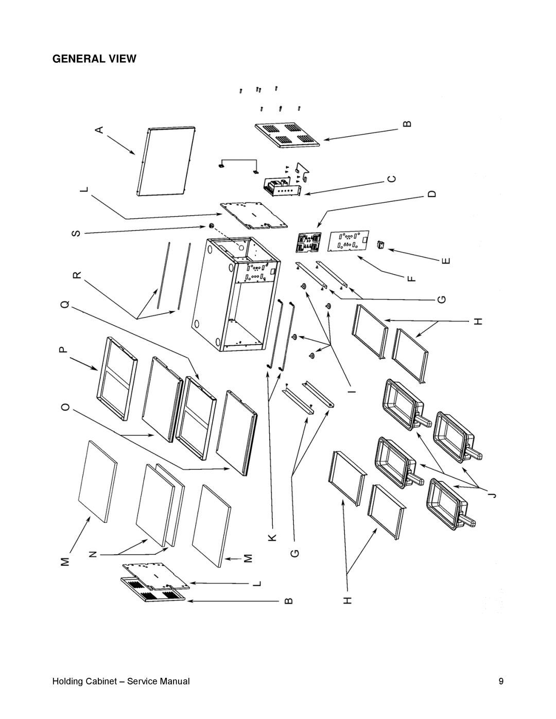 Merco Savory 86002 service manual General View 