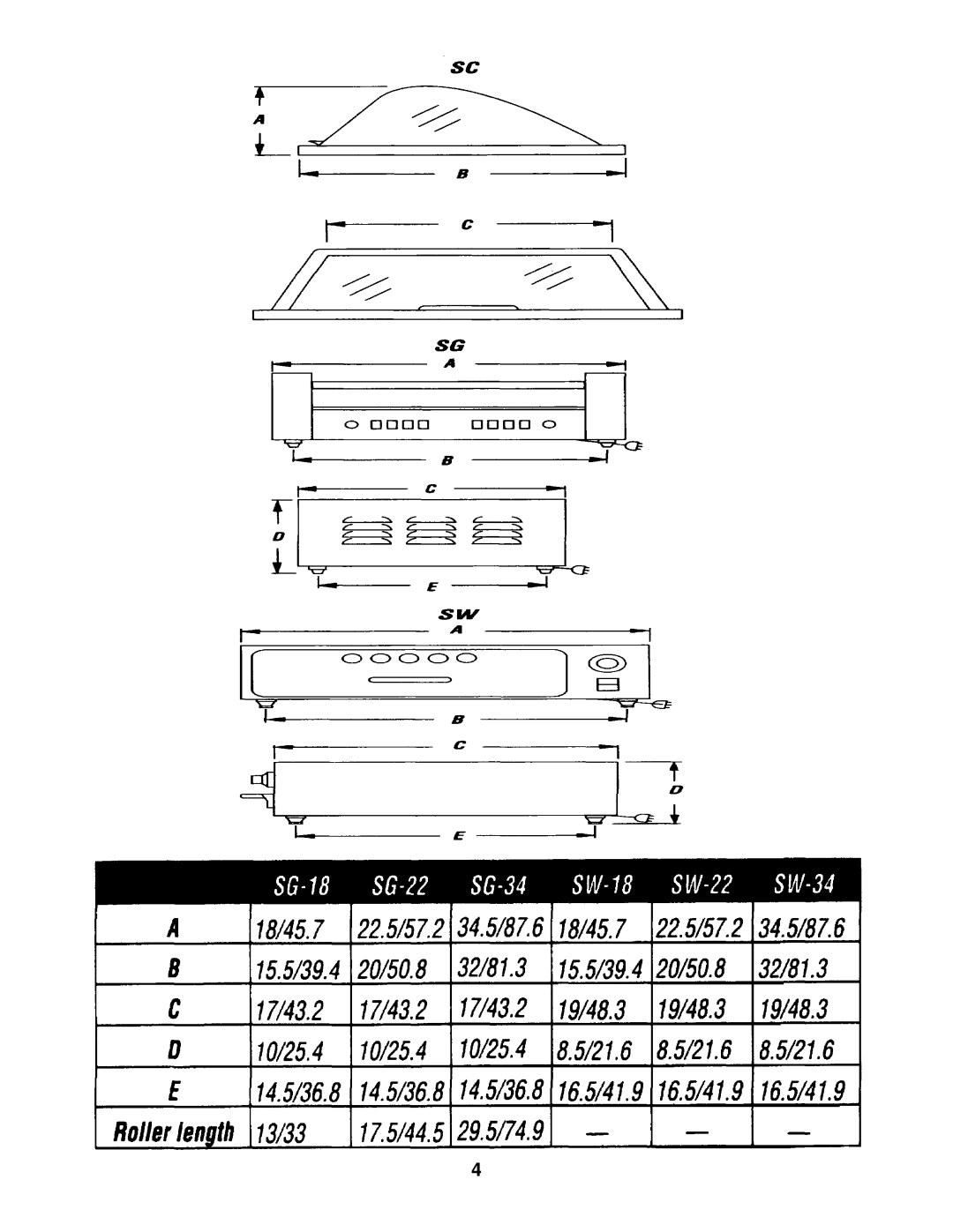 Merco Savory SG-22 service manual 