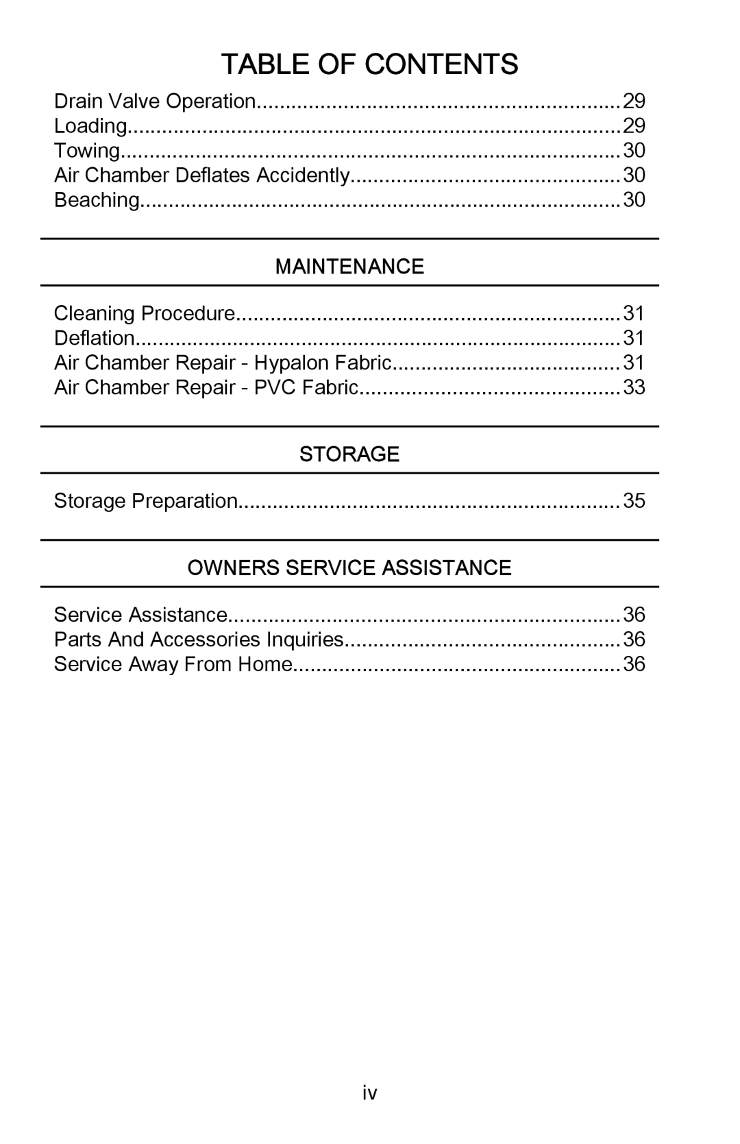 Mercury Marine 898393001 manual Storage Preparation 