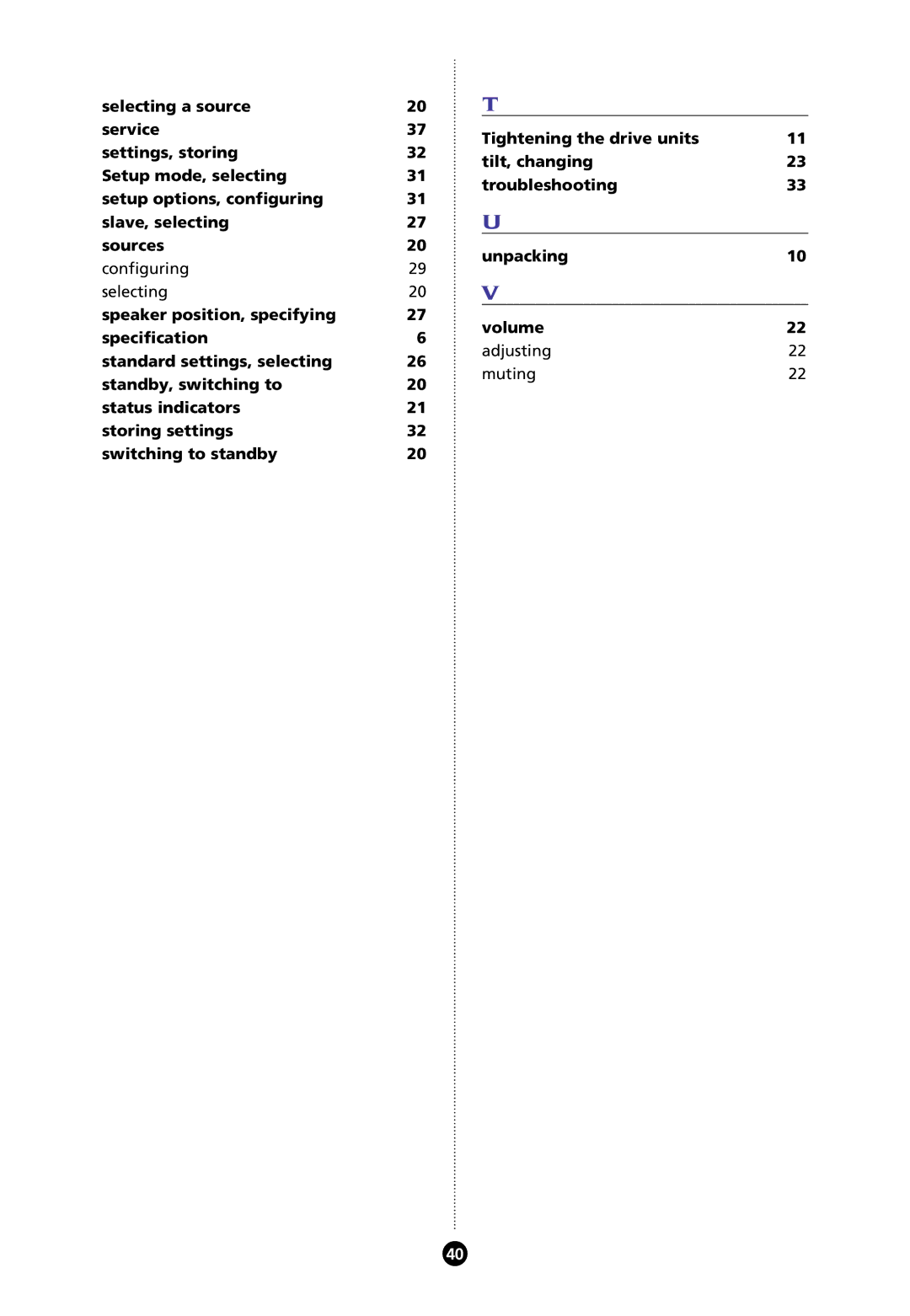 Meridian Audio 8000 manual 