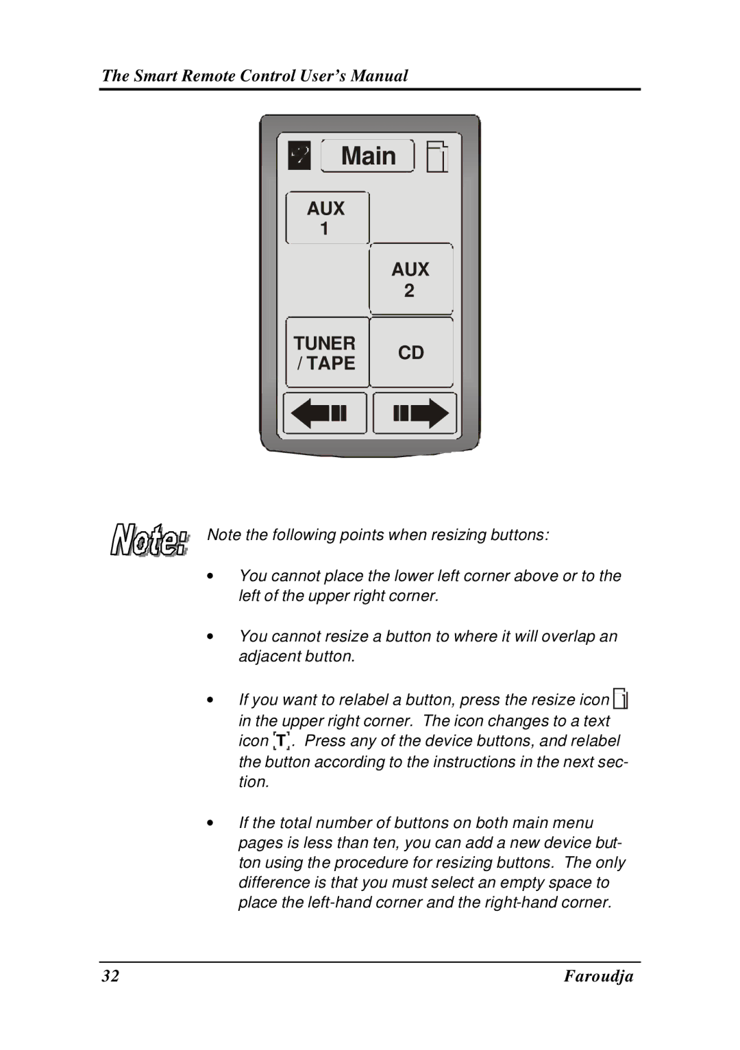 Meridian Audio SRC-2010 operation manual Main 