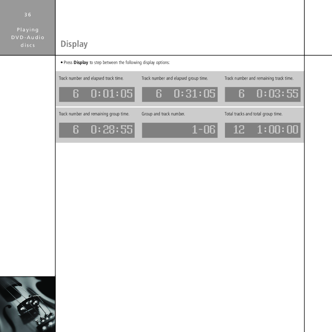 Meridian Audio Stereo System manual A y i n g DV D a u d i o 